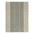 Rug & Kilim’s Contemporary Kilim in Slate Gray, White and Beige Textural Stripes For Sale