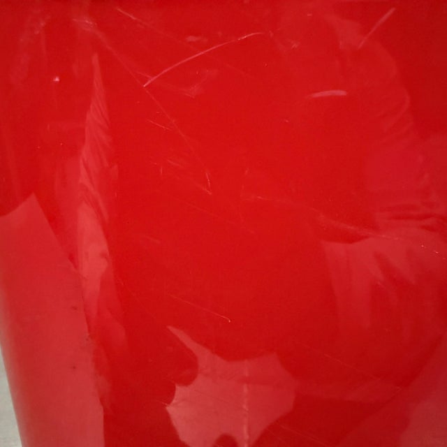 Vintage Red Byo Insulated Two-Bottle Wine Cooler Richard Carlson Décor Australia For Sale - Image 10 of 15
