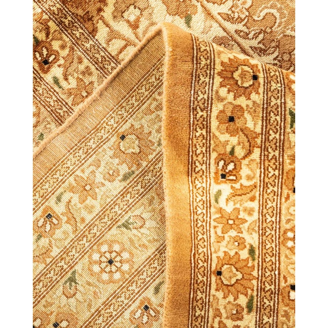 Mogul, One-of-a-Kind Hand-Knotted Area Rug - Brown, 12' 2" x 15' 3" For Sale In New York - Image 6 of 8