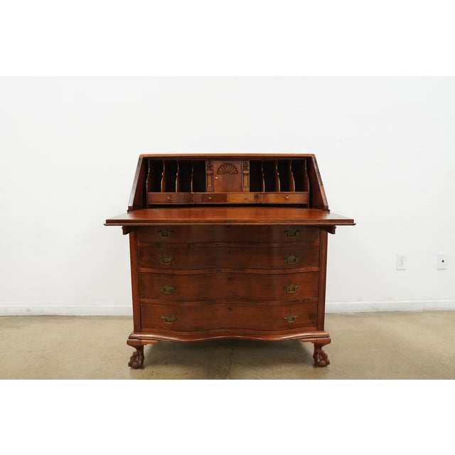 Brown Vintage Union Furniture Co. Secretary Desk For Sale - Image 8 of 18