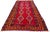 Tribal Mid-20th Century Turkish Kilim Red Handmade Tribal Wool Runner For Sale - Image 3 of 10