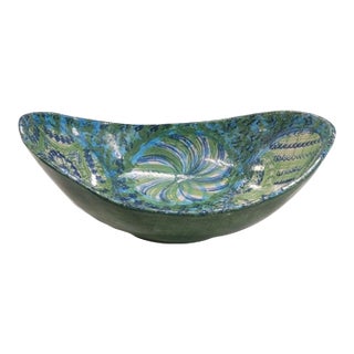 Raymor Mid 20th Century Modern Ceramic Bowl For Sale