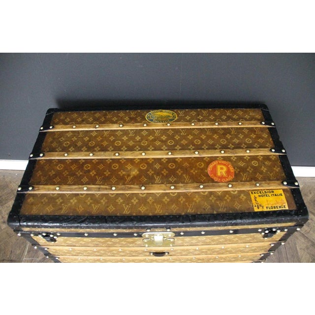 Trunk in Woven Canvas by Louis Vuitton, 1890 For Sale - Image 11 of 18