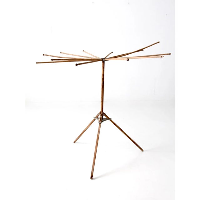 Antique Folding Drying Rack For Sale - Image 9 of 12