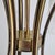 Mid-Century Italian Brass Chandelier with Murano Style Glass Shades, 1960s For Sale - Image 10 of 12