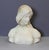 Alabaster Bust of a Young Woman with a Golden Headdress, 1900 For Sale - Image 12 of 15