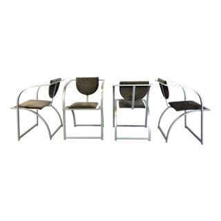Vintage Sinus Dining Chairs from KFF, 1990s, Set of 4 For Sale