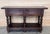 Brown Early 20th Spanish Large Side Table with two drawers or Large Nightstands For Sale - Image 8 of 18