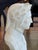 Traditional 1950s Alabaster Bust of Dante For Sale - Image 3 of 9