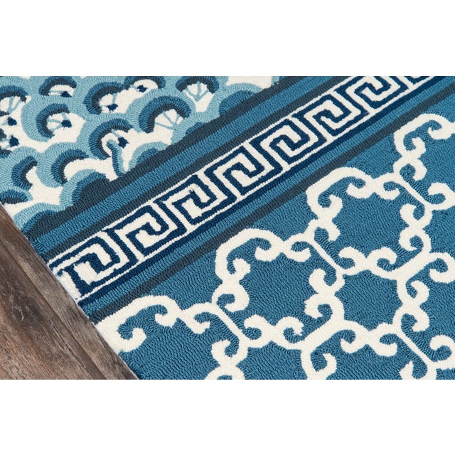 Madcap Cottage Under a Loggia Montserrat Navy Indoor/Outdoor Area Rug 3