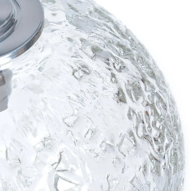 1970s Large Globe Ceiling Light from Doria, 1970s For Sale - Image 5 of 6