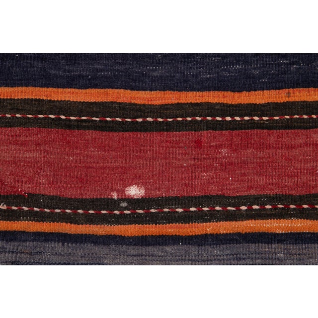 Mid-20th Century Vintage Kilim Runner Rug 5' 2" X 10' 10''. For Sale - Image 9 of 13