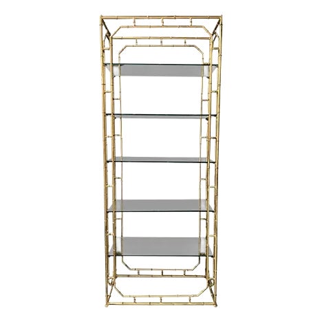 1960s Finished Vintage Etagere For Sale