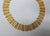 Vintage Signed Napier Goldtone Interlocking Link Wide Collar Necklace For Sale In Philadelphia - Image 6 of 10