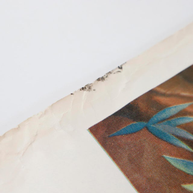 1970s 1970s Original Chiapas, Mexicana Airlines Poster by Regina Raull For Sale - Image 5 of 6