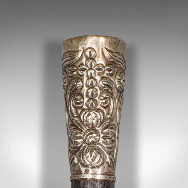 Late 19th Century 1900s Antique Victorian Indian Ceremonial Staff For Sale - Image 5 of 10