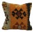 Vintage Turkish Bohemian Ethnic Design Kilim Pillow For Sale