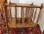 Wood 1960s Bamboo Carved Burlwood Magazine Rack For Sale - Image 7 of 8