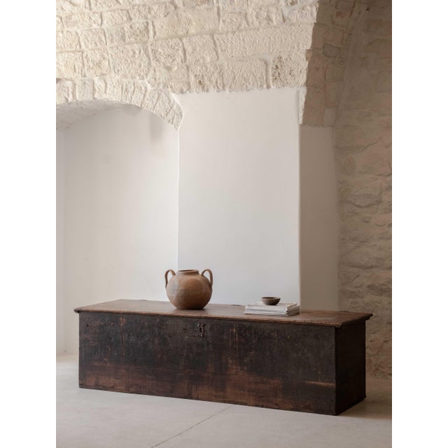 Long Spanish Catalan Trunk, 18th Century For Sale - Image 6 of 10