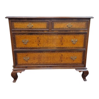 1940s Fine Vintage Inlay Chest of Drawers For Sale
