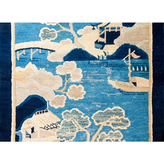 Early 20th Century Chinese Art Deco Chris Rug For Sale - Image 11 of 14