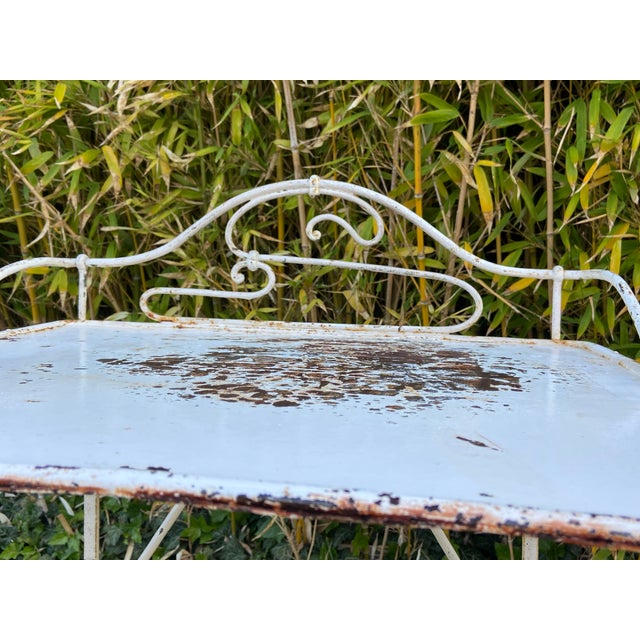 Dressing Table in Metal, 1920 For Sale - Image 6 of 11