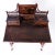 Antique English Aesthetics Movement Bamboo and Lacquer Desk For Sale - Image 4 of 9