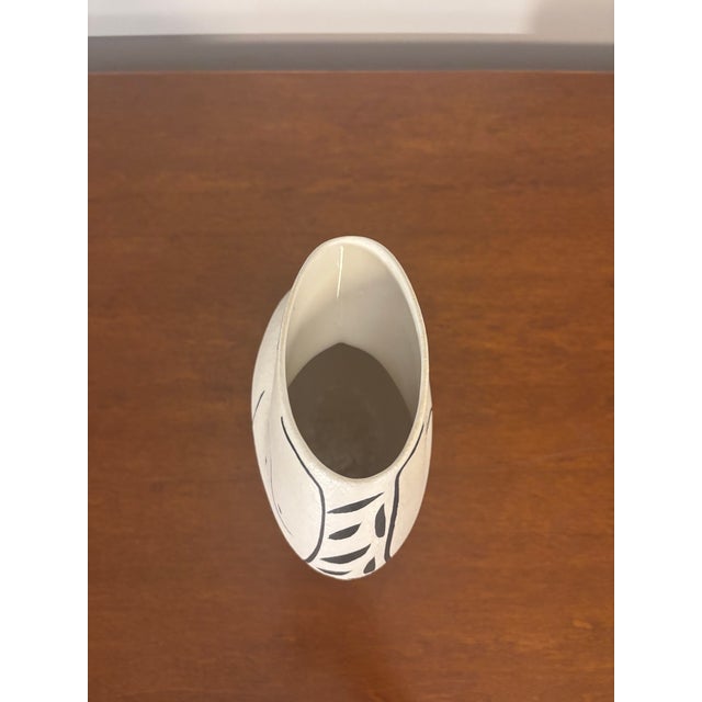 Ceramic Ceramic Vase With a Women’s Figure by Donna Polseno For Sale - Image 7 of 8