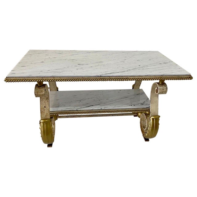 A Wrought Iron Table In The Style of Gilbert Poillerat, 1940 For Sale - Image 11 of 18