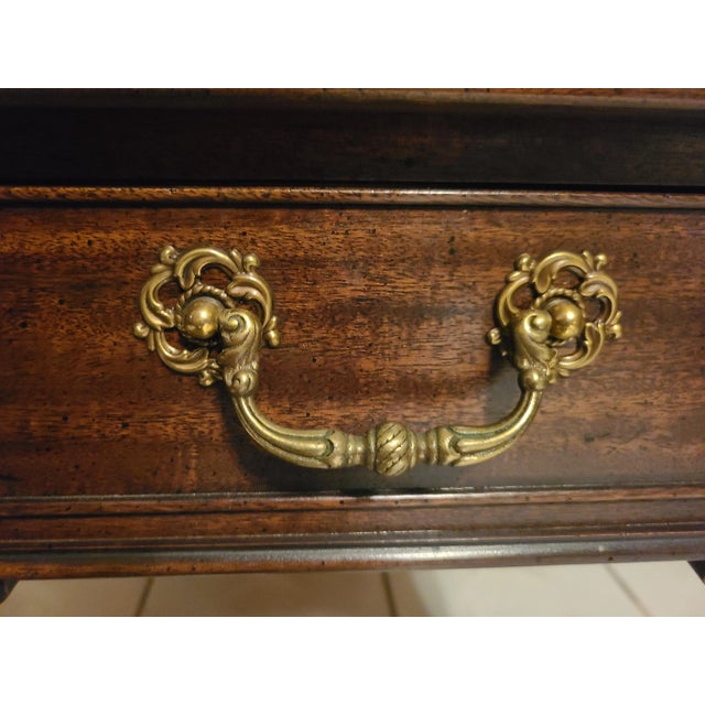 Vintage Chippendale Style Aston Court by Henredon Side Table For Sale - Image 11 of 13