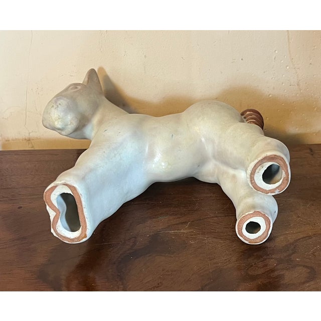 1940's Swedish Mid-Century Modern Pottery Horse by Vicke Lindstrand for Uppsala Ekeby - "Häst" For Sale - Image 14 of 15