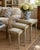 A wonderfully versatile set of three Italian nesting tables that effortlessly bridges Palm Beach glamour, English country...
