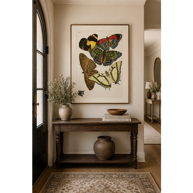 Art Deco Butterflies by E. A. Séguy, Vintage Art Print Reproduction, 20" X 30" For Sale - Image 11 of 12