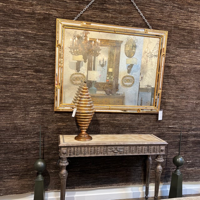 1990s Italian Hand Carved Wooden Console For Sale - Image 12 of 13