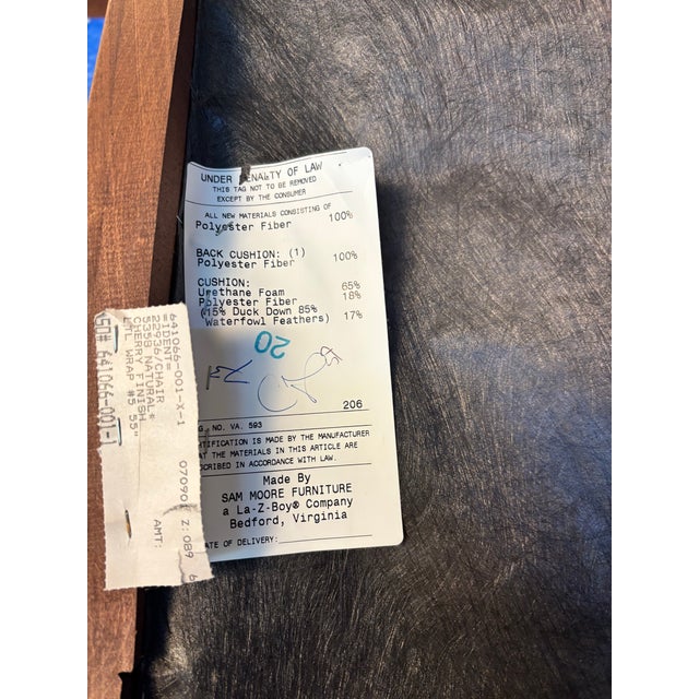 Pair of Vintage Sam Moore (Hf Furniture) French Louis XV Style Bergère Chairs For Sale In Austin - Image 6 of 6