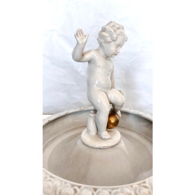 Porcelain Trinket Bowl by Karl Tutter for Schaubach Kunst, Germany, 1930s For Sale - Image 6 of 15