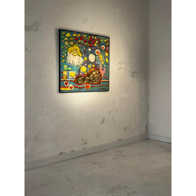 Contemporary Cikorp, Les Stridulations, 1990, Mixed Media For Sale - Image 3 of 12