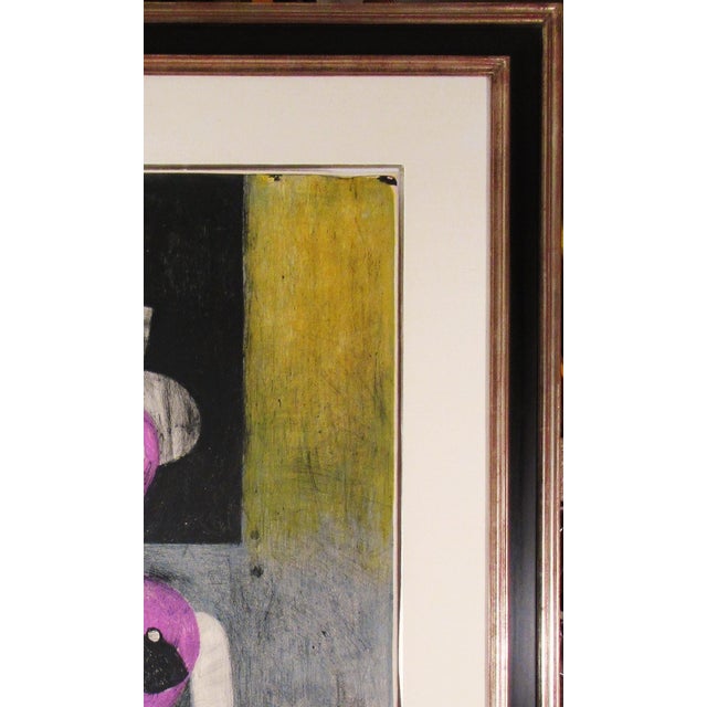 Rufino Tamayo, "Mujer Con Sombrero" Large lithograph, 1972 For Sale - Image 9 of 10