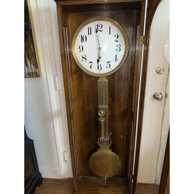 Bawo & Dotter, New York, Antique Jeweler’s Regulator Clock For Sale - Image 11 of 13
