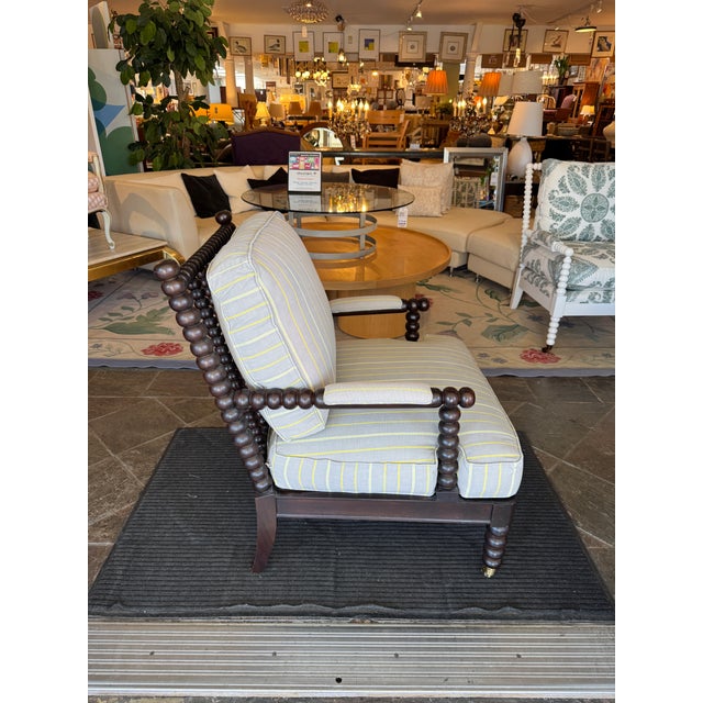 Hickory Chair for Ruby Livingdesign Spool Chair For Sale In San Francisco - Image 6 of 12