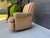Animal Skin Hancock & Moore Leather Swivel Reclining Club Chair For Sale - Image 7 of 9