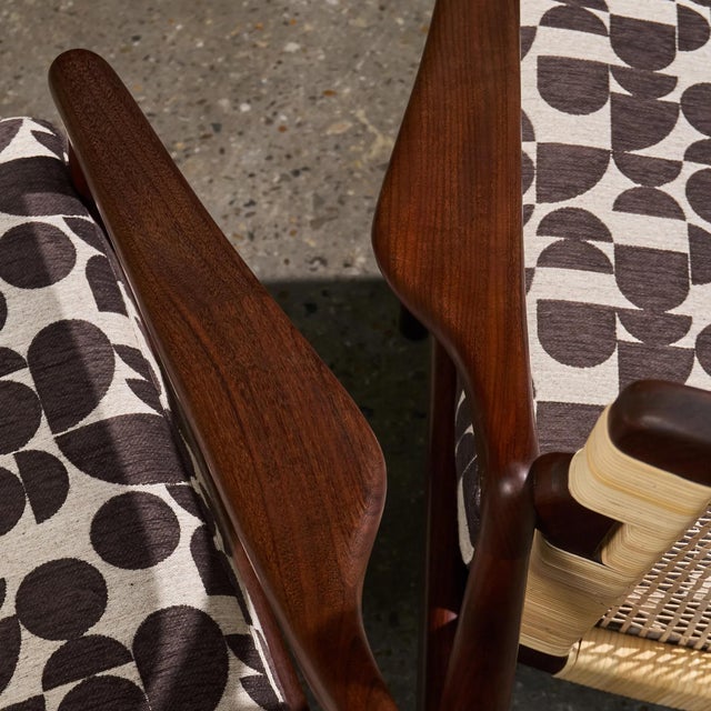 Lounge Chairs by Hartmut Lohmeyer for Wilkhahn, Germany, 1950s, Set of 2 For Sale - Image 9 of 13