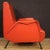 Set of Italian Armchairs in Red Faux Leather, 1970s For Sale - Image 4 of 13