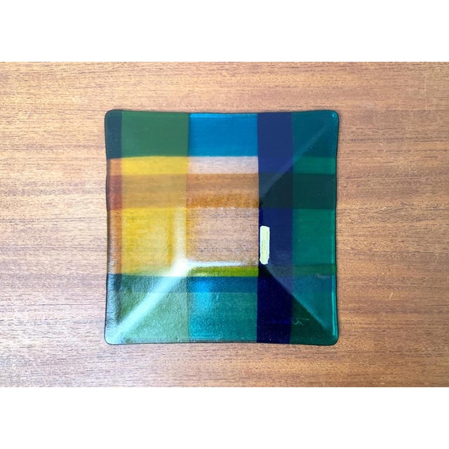 Postmodern Vintage Danish Art Glass Bowl from Greve Glaskunst, 1980s For Sale - Image 3 of 18