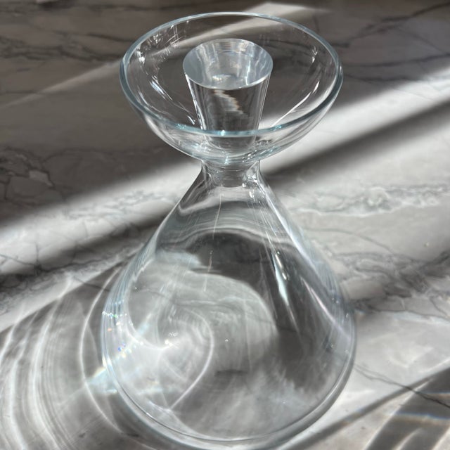 1980s Ligne Roset Offrande Carafe Decanter Designed and Signed by Pascal Mourgue For Sale - Image 11 of 11