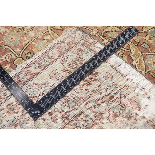 Early 20th Century Antique Persian Tabriz Rug, 07'08 X 10'09 For Sale - Image 5 of 9
