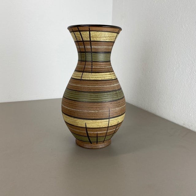 Large Ceramic Pottery Floor Vase from Dümmler & Breiden, Germany, 1950s For Sale - Image 3 of 18