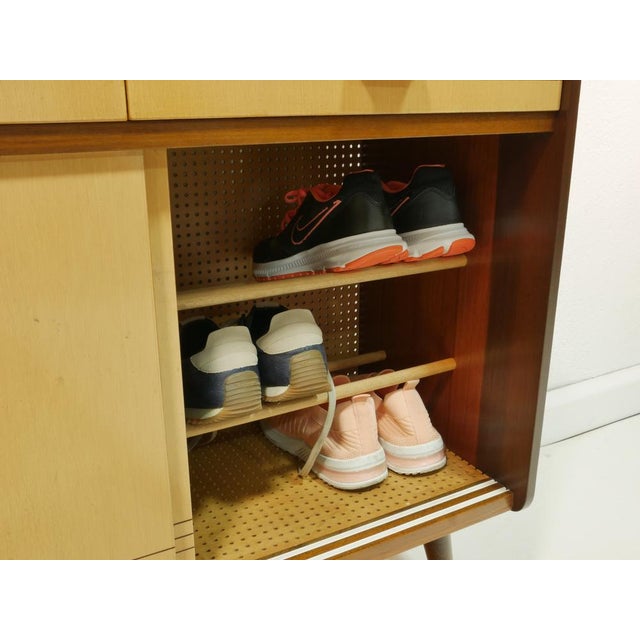 Mid-Century Modern Shoe Cabinet, 1960s For Sale - Image 10 of 17