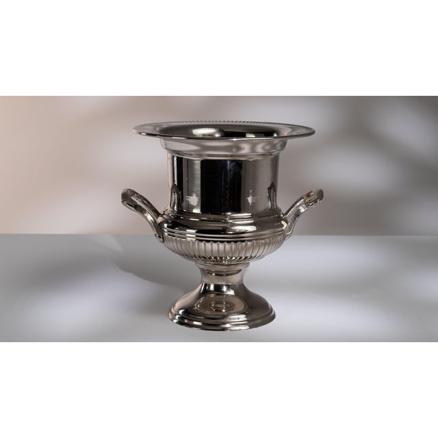 Mid 20th Century France Neoclassical Silver Ice Bucket For Sale In Greensboro - Image 6 of 15