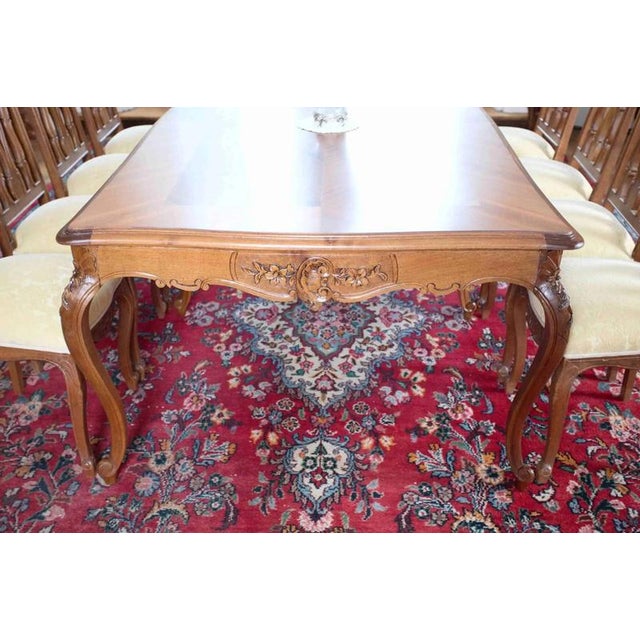Large Louis XV Dining Table For Sale - Image 3 of 9